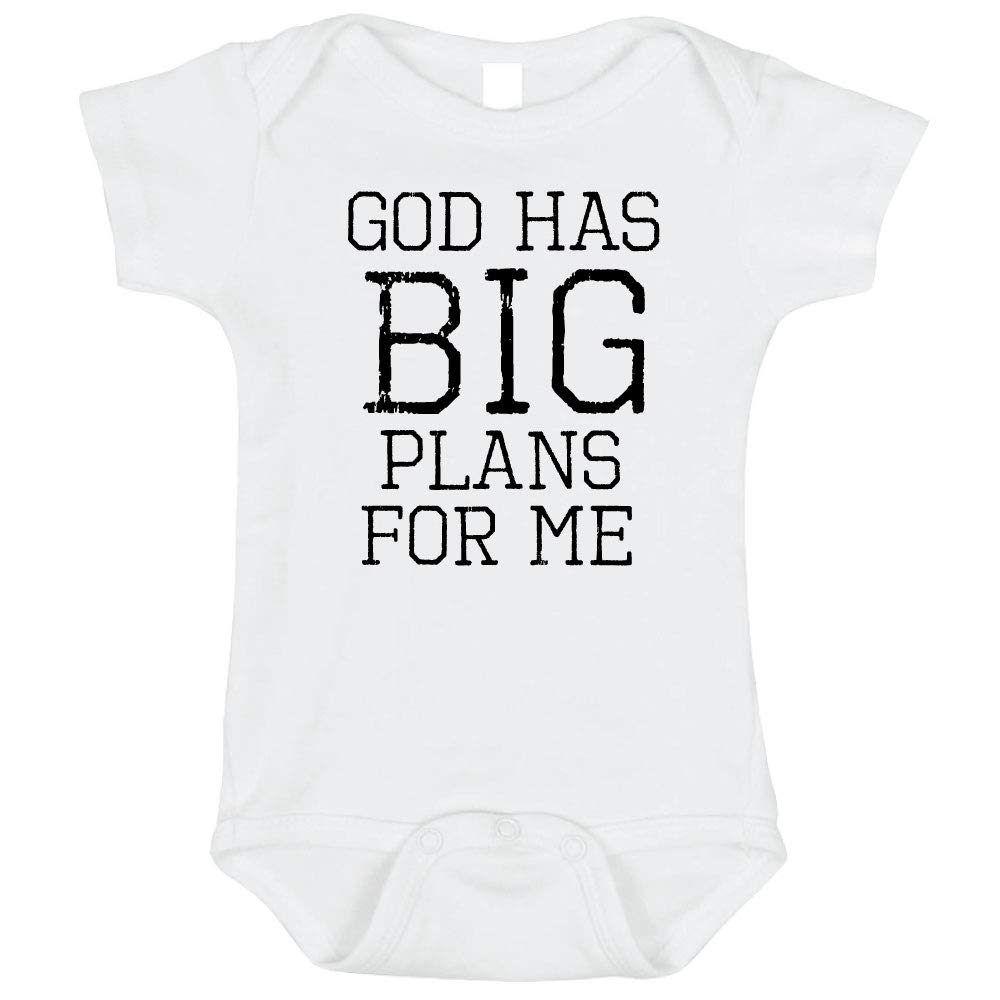 Bebe Bottle Sling God Has Big Plans for Me | White XS Preemie Size | Adorable Gift