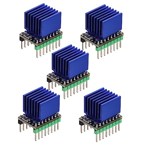 OUNONA 5Stk. Schrittmotortreiber Modul mit Kühlkörper