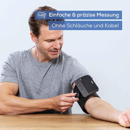 Beurer BM 81 easyLock Oberarm-Blutdruckmessgerät, einfache Anwendung ohne Kabel, klinisch...