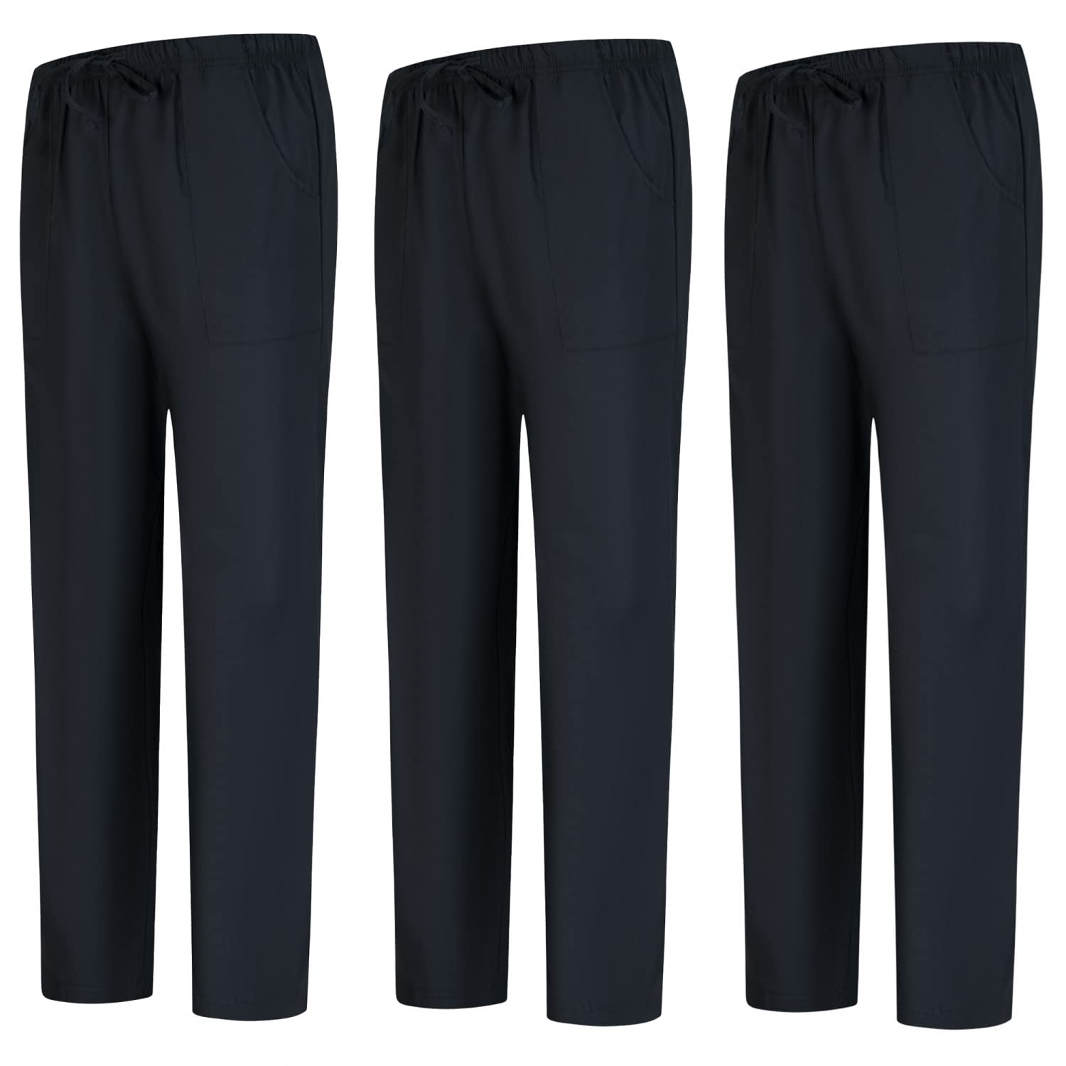 MISEMIYA - Packung 3 Stück - Unisex SANITÄRHOSE - MEDIZINISCHE Uniformen SANITÄR Uniformen Arbeitshose - 3-6802