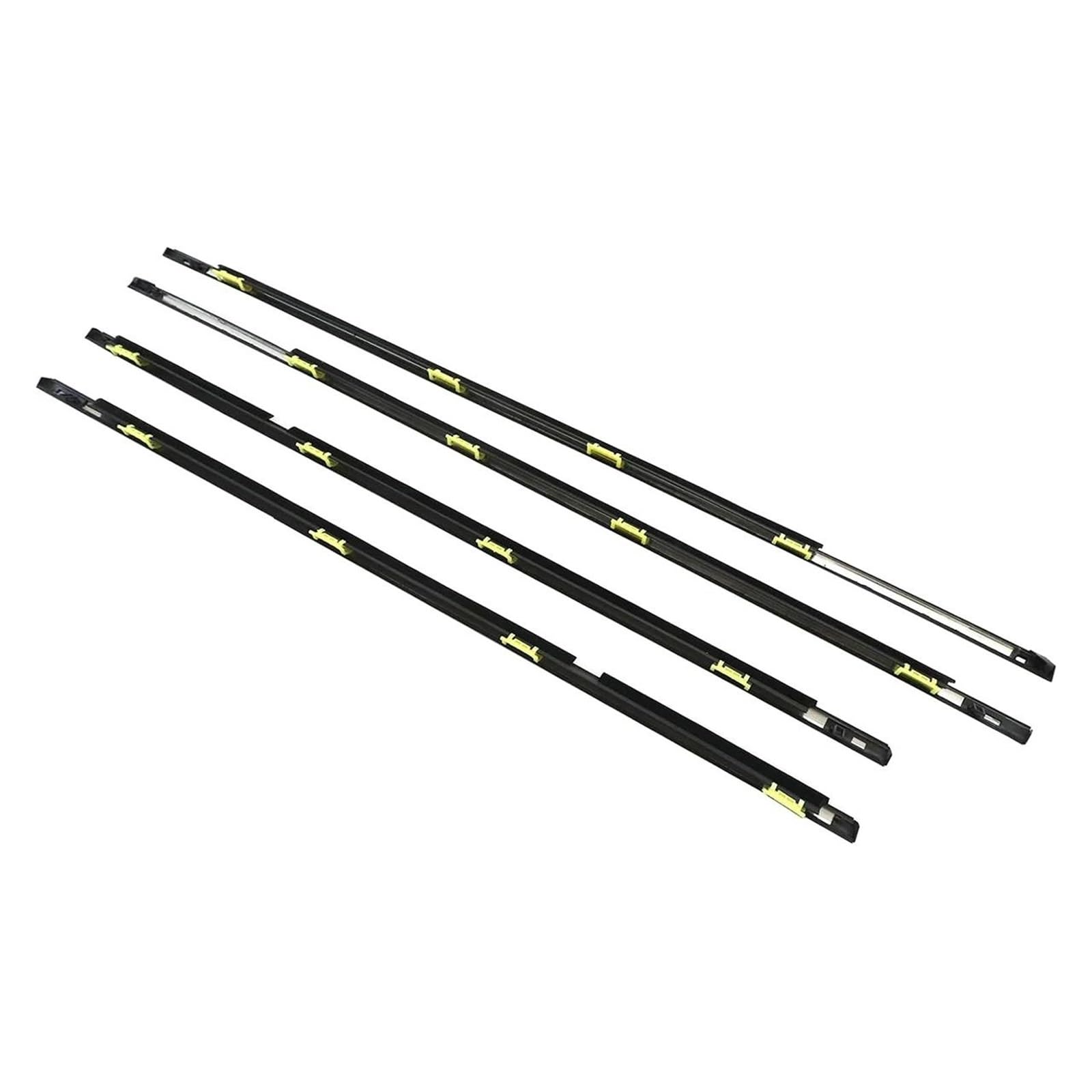 Car Outer Door Windows Rubber Weatherstrip for Civic Sedan 2001 2002 2003 2004 2005 Waterproof Pressure Strip Sealing Strip