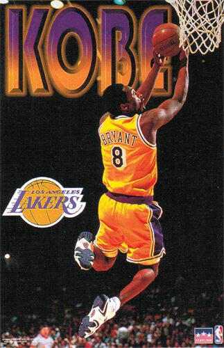Amazon.com: Starline Posters 1998 Kobe Bryant Reverse Dunk Los