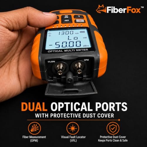 FiberFox GLK260 4-in-1 Optical Multi Meter - Image 6