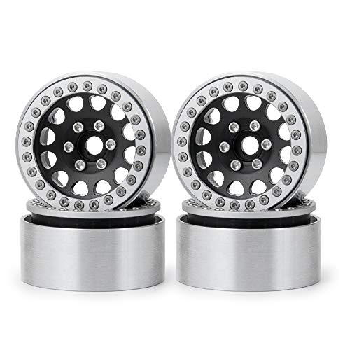 Jantes Beadlock 1.9 anti-déjantage en alu pour TRX4 et D90 1/10