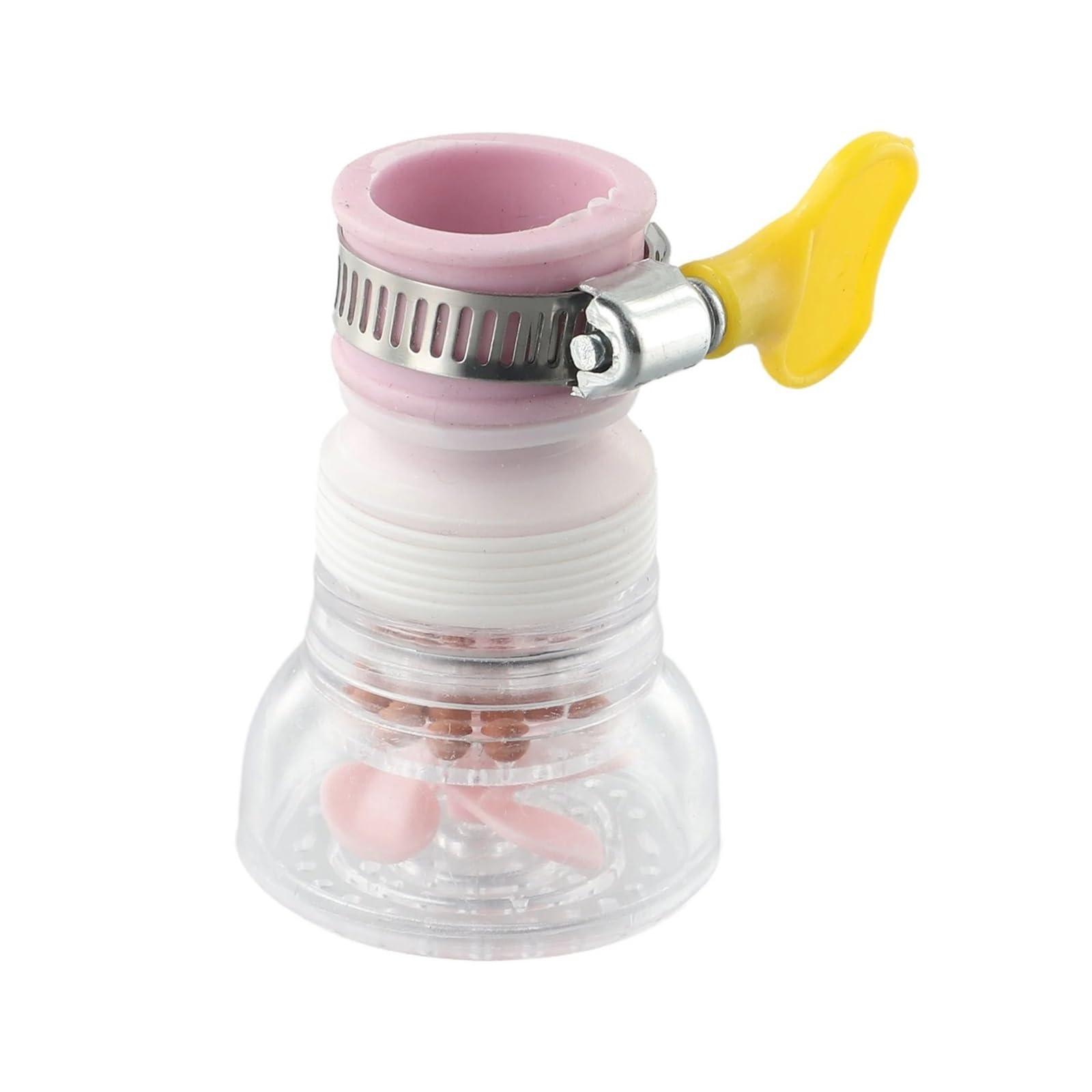 Filtro de agua para fregadero compatible con grifo de baño rosa 4pcs