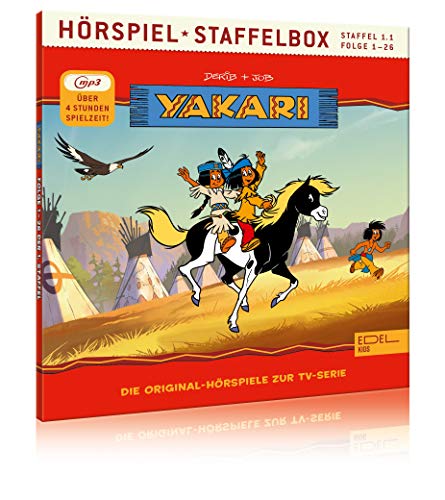 Yakari - Staffelbox 1.1 (mp3-CD) - Die Original-Hörspiele zur TV-Serie (Folge 1 - 26)