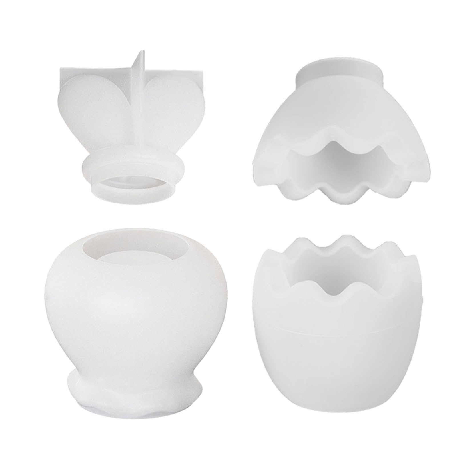 ljhnba Themed Rabbits Holder Detachable Silicone Crafting Set for Creative Projects Permanent Making Tool