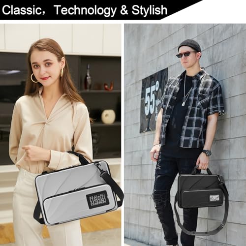 Laptop Case Hard Shell Laptop Bag for Men Women with Shoulder Strap2