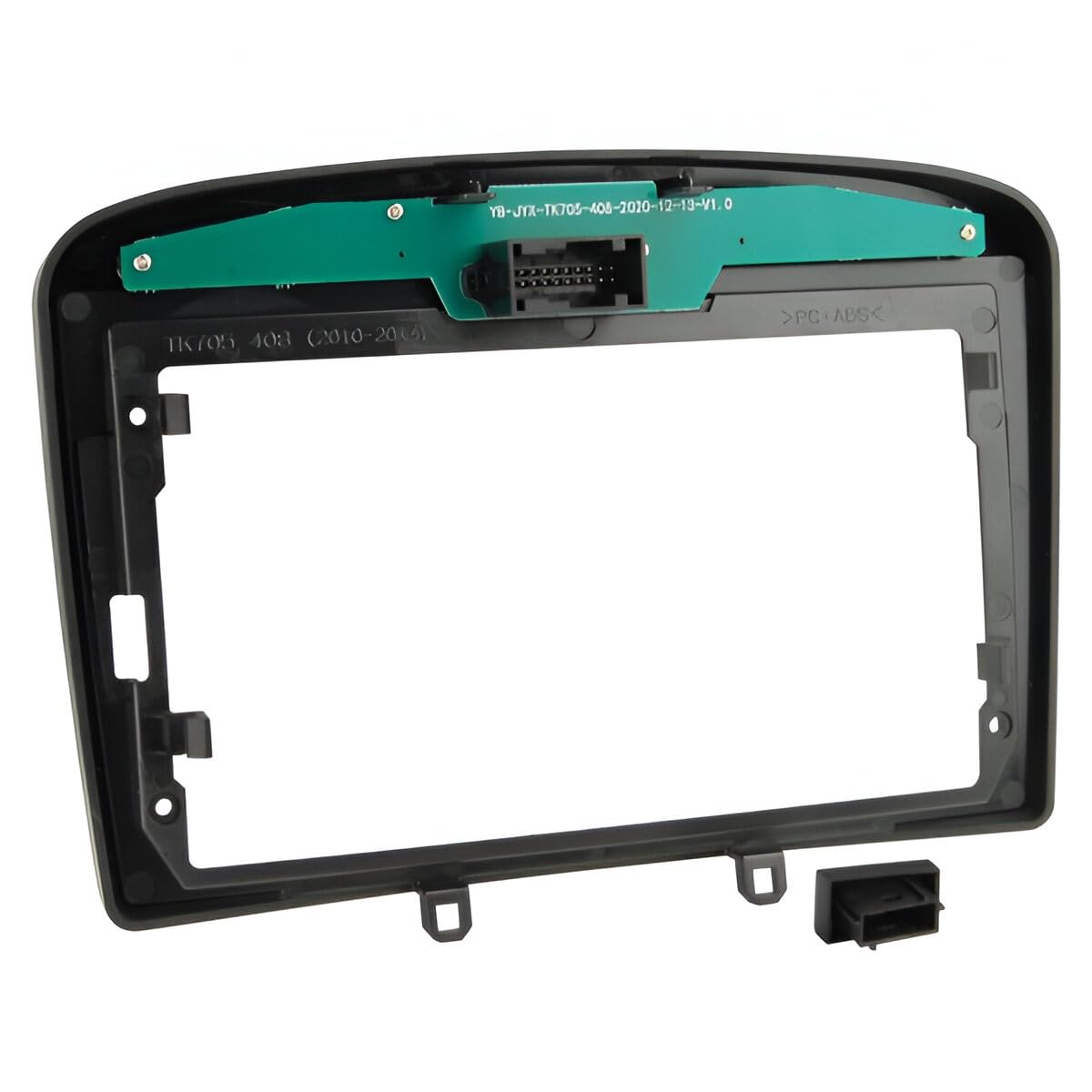 sound-way Kit Montaje Autoradio, Marco 9 Pulgadas Radio para Coche, Adaptador Compatible con Peugeot 308 2007-2013 / Peugeot 408 2011-2020