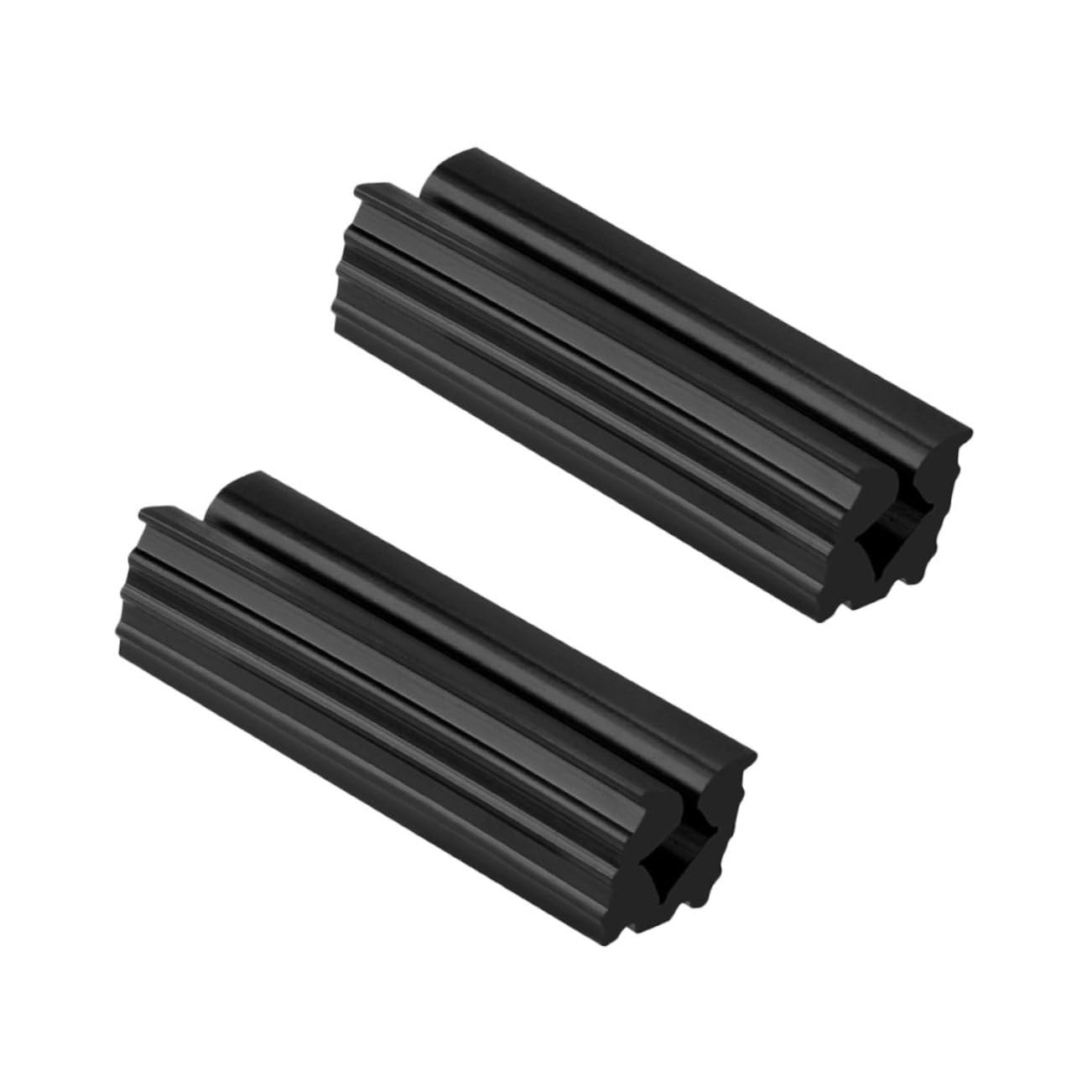 NAMOARLY 2 Pcs Golf Club Shaft Protectors Rubber Vise Clamp for Golf Shafts Grip Vice Clamps
