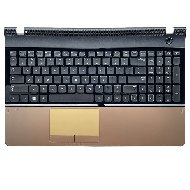 YANHAO [Laptop Keyboard] New US/KR/AR for Samsung NP300E5A NP305E5C NP300e5x NP305E5A 300E5A 300E5C 300E5Z US Laptop Keyboard with C Shell [Easy Installation] (Color : US-01)