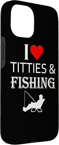 Miniatura 12 de iPhone 7 Plus/8 Plus I Love Titties and Fishing Funny Fisherman Estuche de regalo