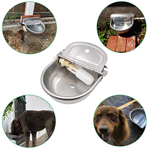 LIUCOGXI Automatic Livestock Waterer Dog Water Bowl Cattle Water Bowl Dog Feeder and Waterer Automatic Cow Drinking… - Image 8