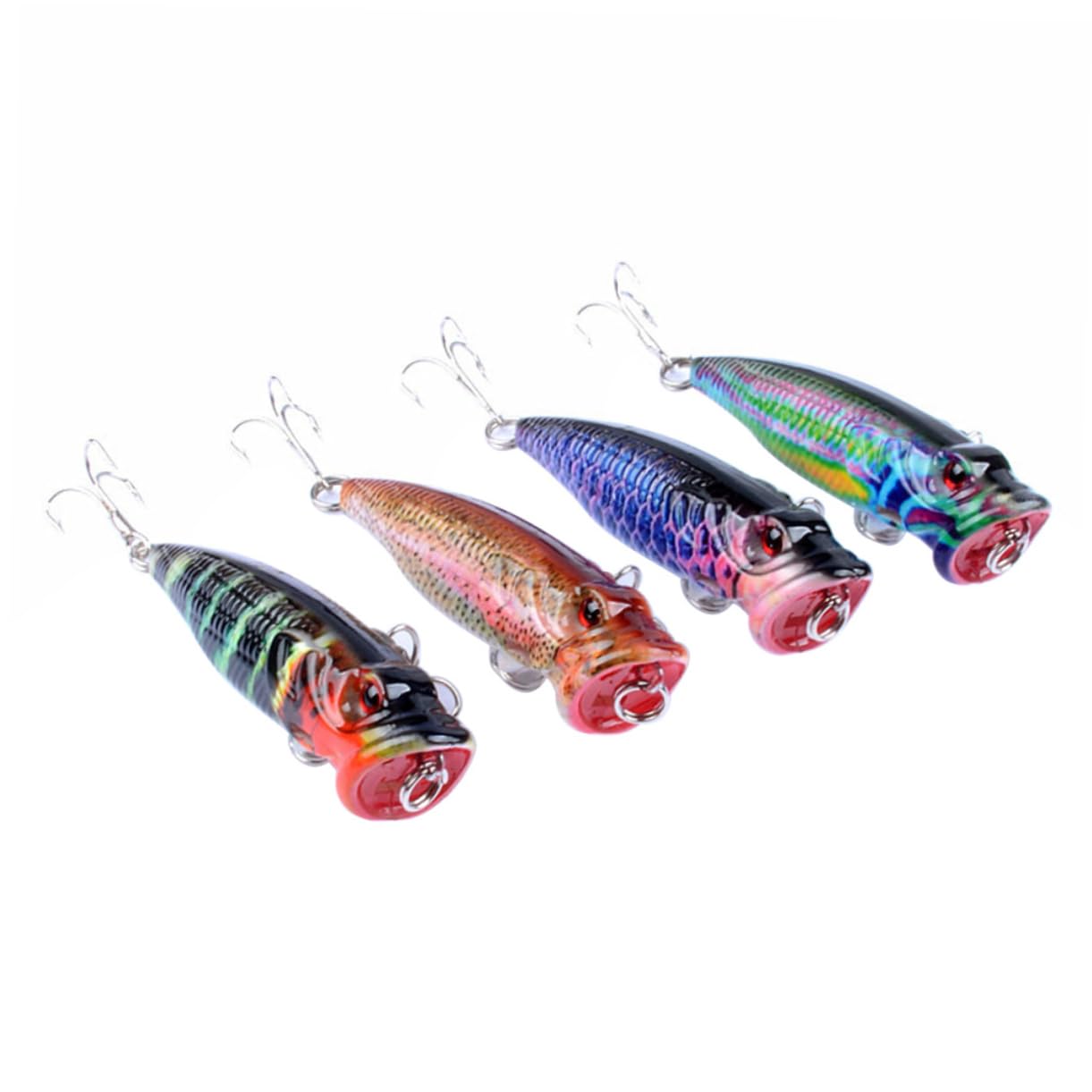 TOYANDONA Cebo bionico cebos Artificiales Luros de Pesca Dura cebos flotantes cebos de Pesca de Superficie al Aire señuelos realistas