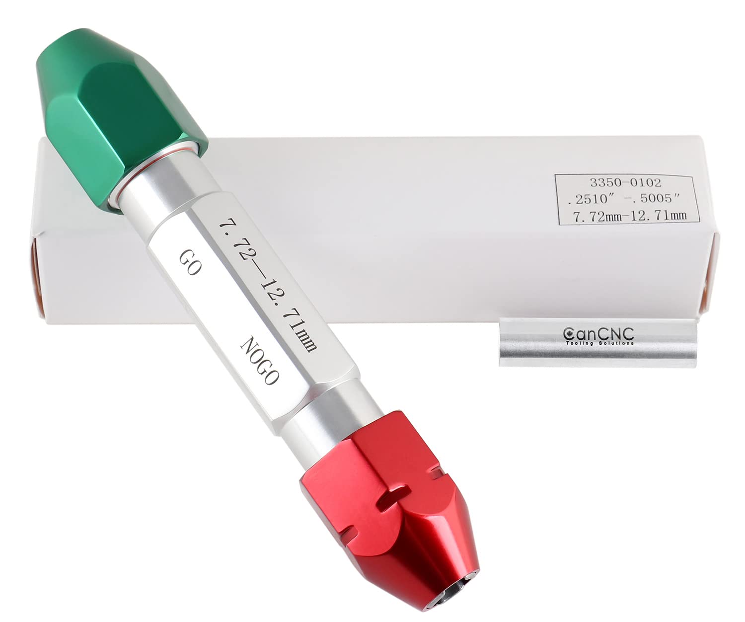 Accusize Industrial Tools0.251'' - 0.500'' Go/No Go Double End Gage Handle, 3350-0102