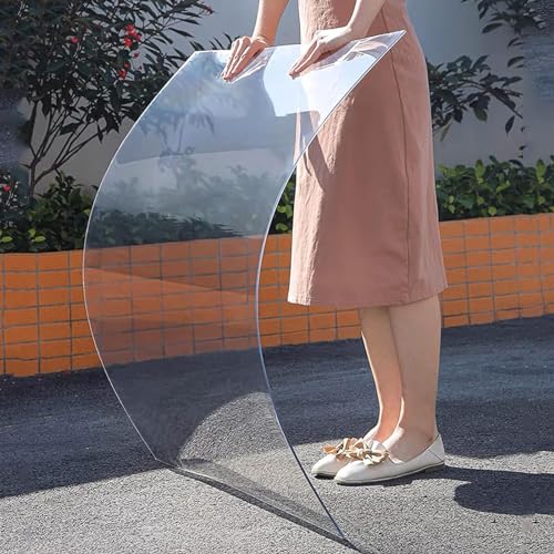 Panneau en polycarbonate transparent incassable pour toiture de serre