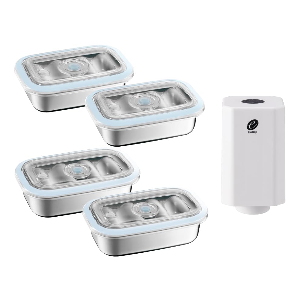Amazon.co.jp: アサヒ軽金属 真空フレッシュボックス(Mサイズ) 2個 ＋