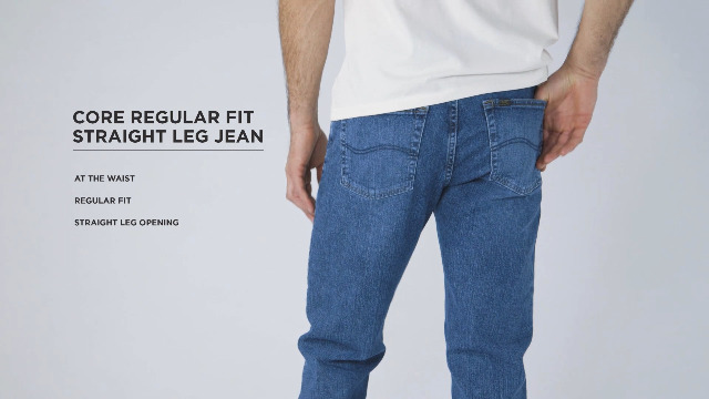 Tall Stretch Regular Fit Straight Leg Jean