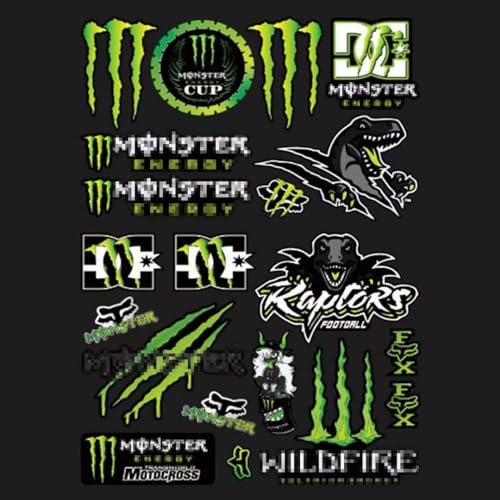 Lithyc Vinilo Adhesivo Coche - Pegatina Casco Moto - Pegatinas Coche Exterior - Motocompatible Con Casco De Motocicleta Honda Yamaha Quad Atv, Etc(A8039)