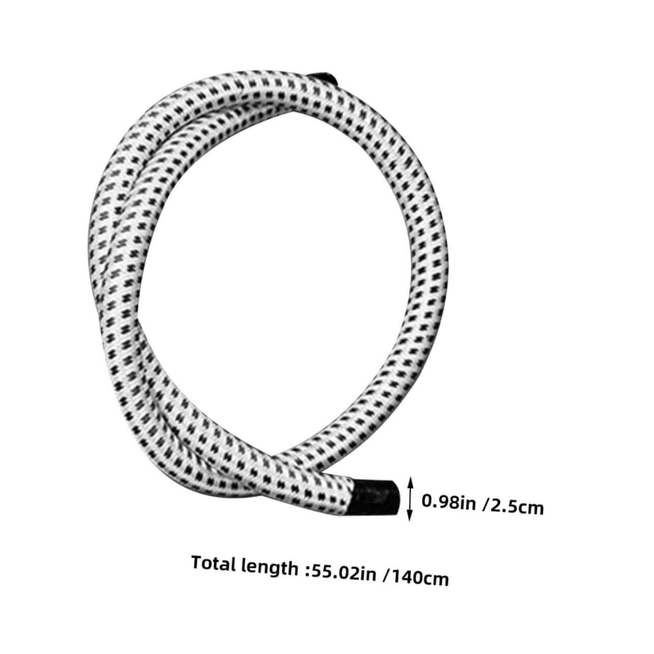 Garneck PVC Nylon Steam Hose High-Temperature Resistant Flexible Tube for Garment Steamer Ironing Accessory Compatibility Steam Distribution