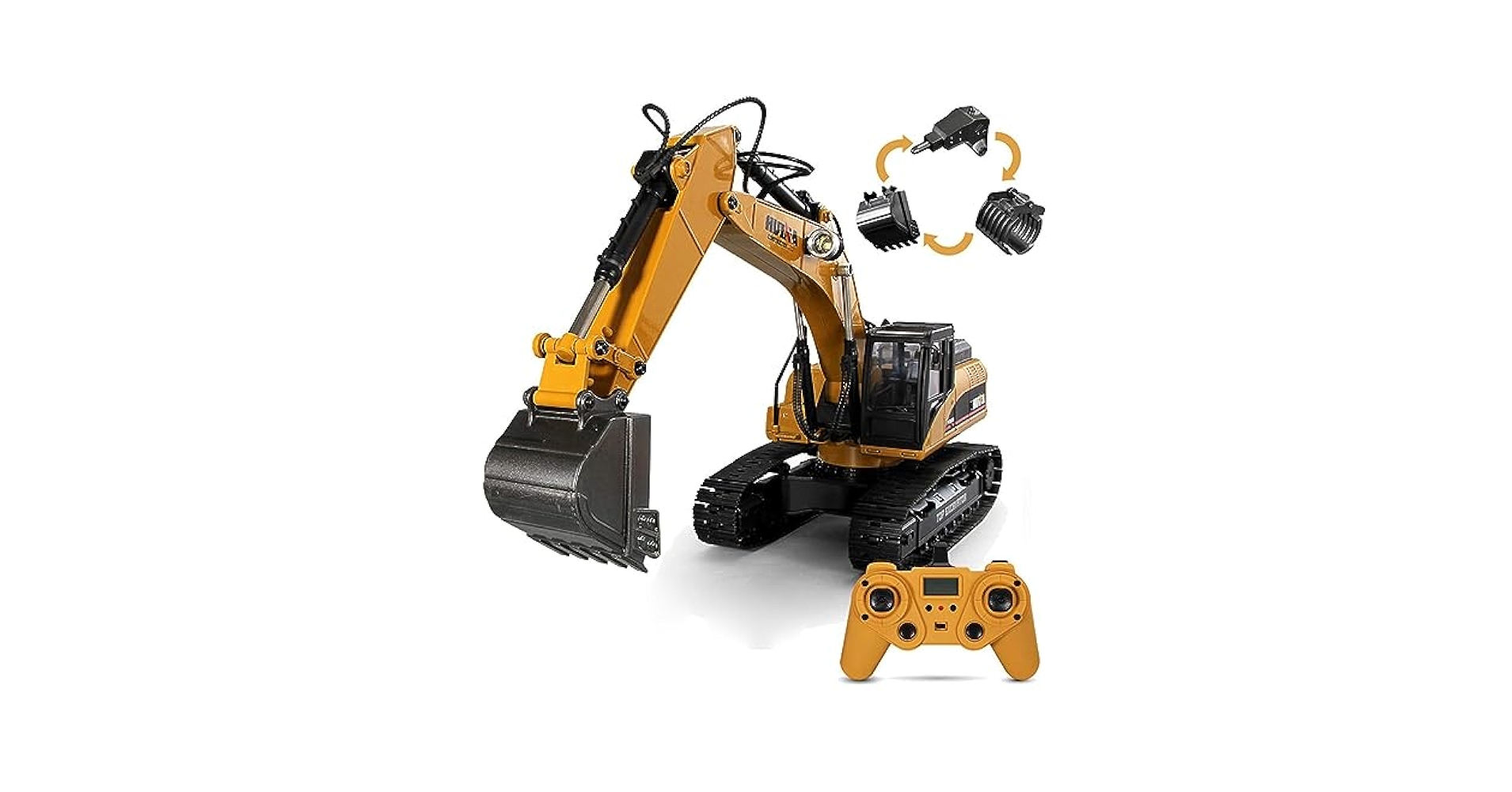 【新品】パワーショベル　ショベルカー　ラジコン Amazon.co.jp: 億騰 最新型 全合金強化版 ショベルカー ラジコン