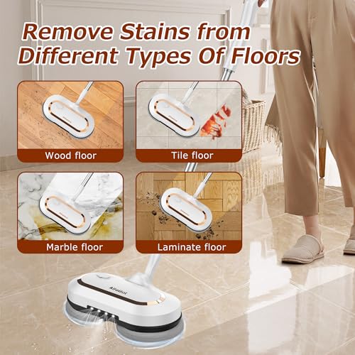 Alfabot S2 Cordless Spin Mop For Floor Cleaning thumb #4