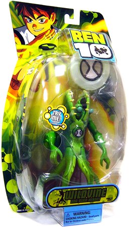 Amazon.com: Bandai Namco Ben 10 DNA Alien Heroes - Wildvine : Toys