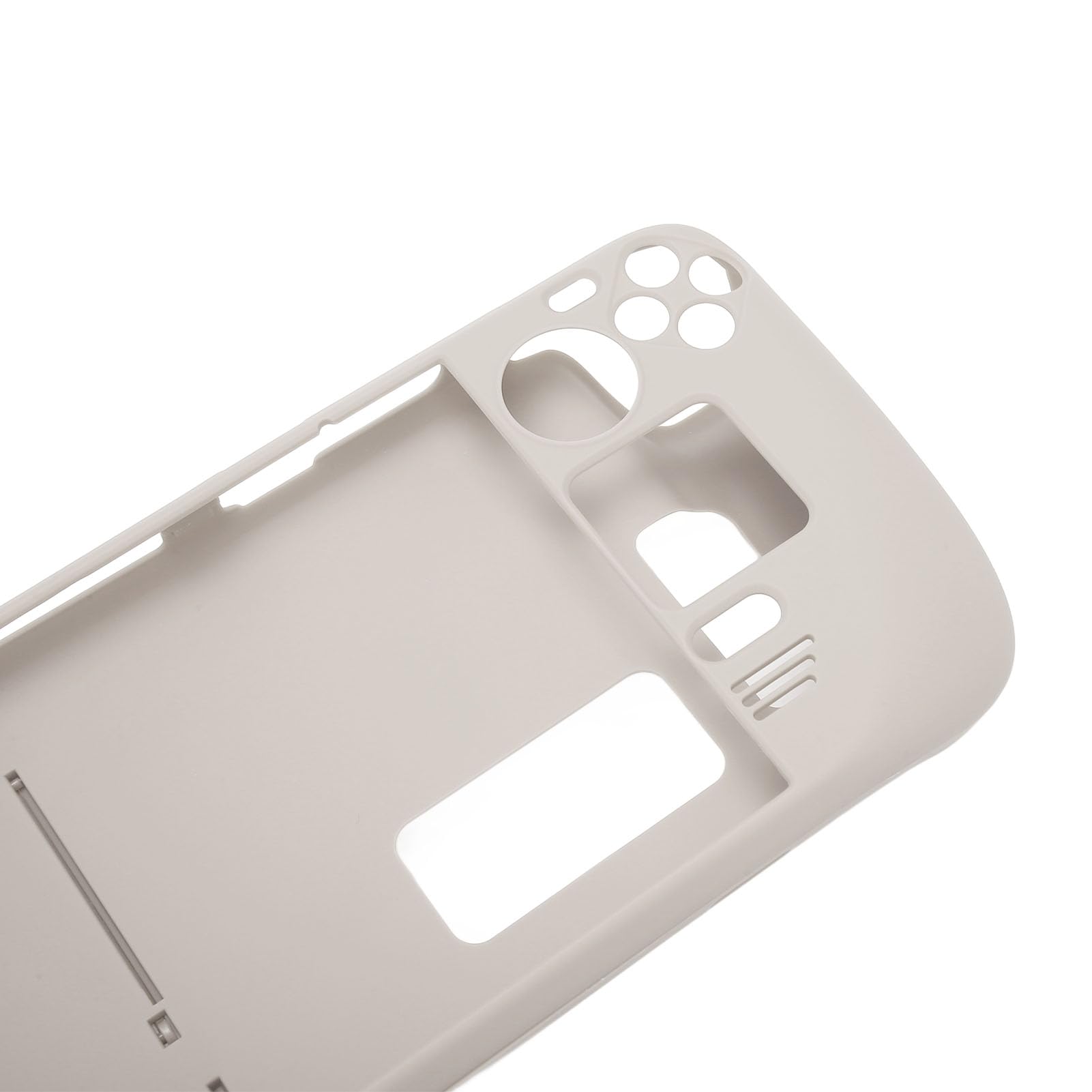 Funda Protectora Completa para Cubierta de Vapor, Funda con Soporte a Prueba de Golpes, Antideslizante, Accesorios Anticolisión, Piel para Cubierta de Vapor (Ceramica Blanca)
