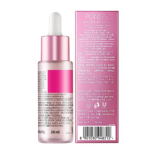 Image of Pond's Bright Beauty Anti-Pigmentation Serum for Flawless Radiance with 12% Gluta-Niacinamide Complex (Pack of 2)