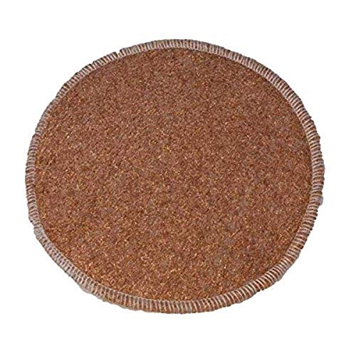 Image of Shurhold 5 inch Magic Wool Buffing Pad (2 Pack) - High-Grade Bronze Metallic Wool for Dual Action Polisher, Resists Rust, Hook & Loop
