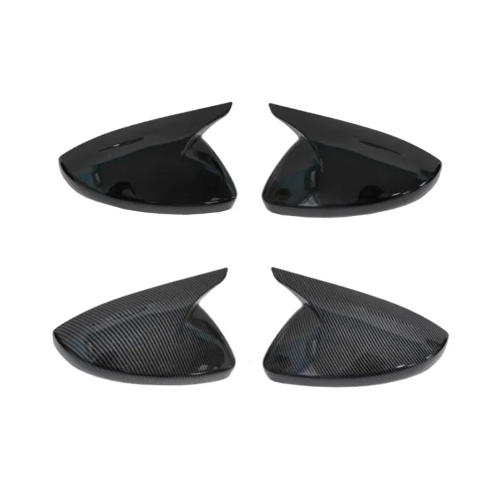 Calotte Specchietto Per Peugeot 208 308 408 508 307 308 2008 4008 5008 2013-2023 Porta Laterale Ala Copertura Dello Specchio Retrovisore Caps Side Mirror Cap(Carbon fiber pattern)