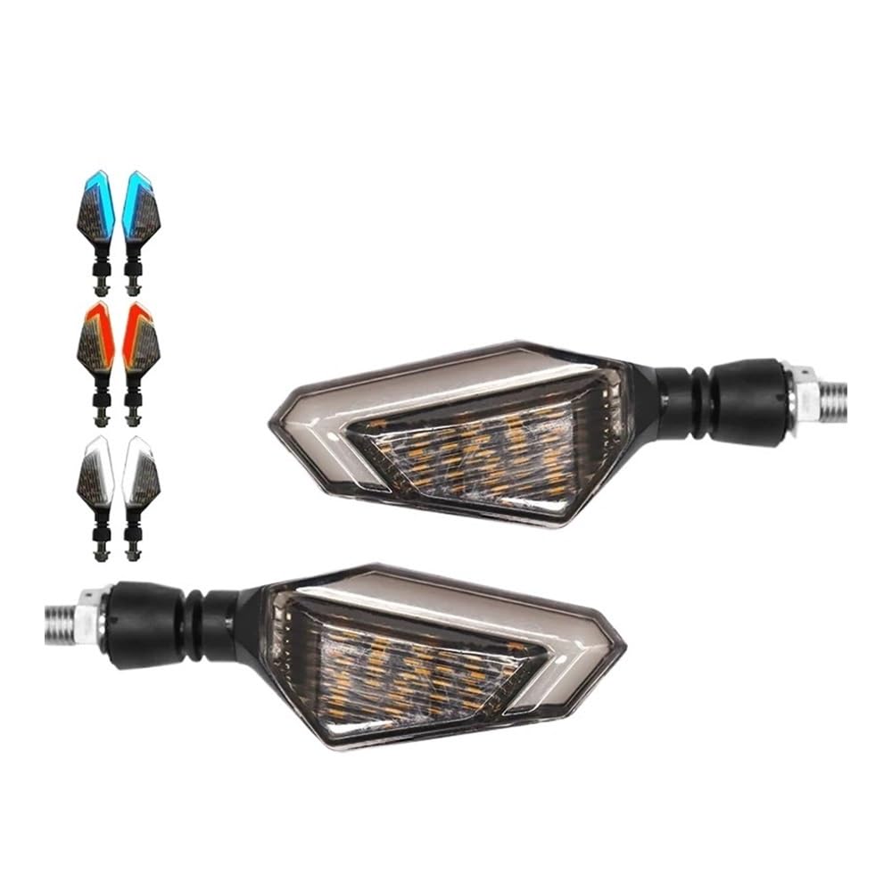 Stop Luce Posteriore Moto Indicatore di Direzione Stroboscopico A LED da 10 Mm per Moto, Indicatore di Direzione Universale da 12 V, Lampada Lampeggiante per Tracer 700 Xmax 160 NMAX