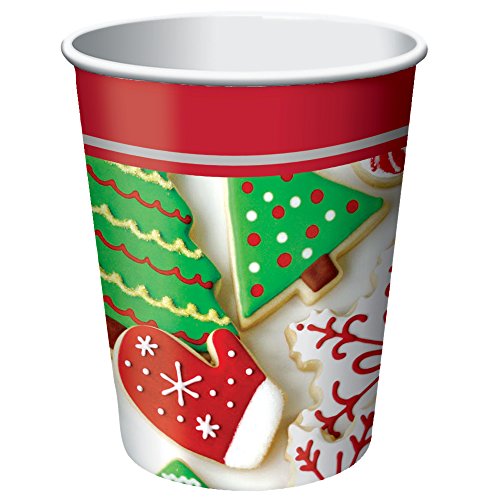 Creative Converting 8 Count Hot/Cold Cups, 9 oz, Holiday Treats