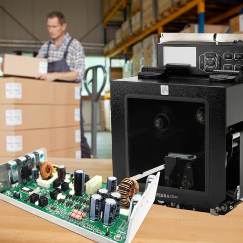 Image of P1046696-132 DC Power Supply for Zebra ZE500-4 ZE500-6 ZE500 Series Thermal Barcode Printer Engine 203dpi 300dpi