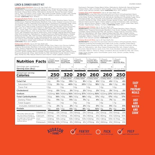 Augason Farms 4-Gallon Lunch & Dinner Variety Pail - Dehydrated Survival Food Kit - Long Shelf Life Ready to Eat Meals - Disaster Prep, Hiking & Camping Essentials - 113 Servings - Image 6