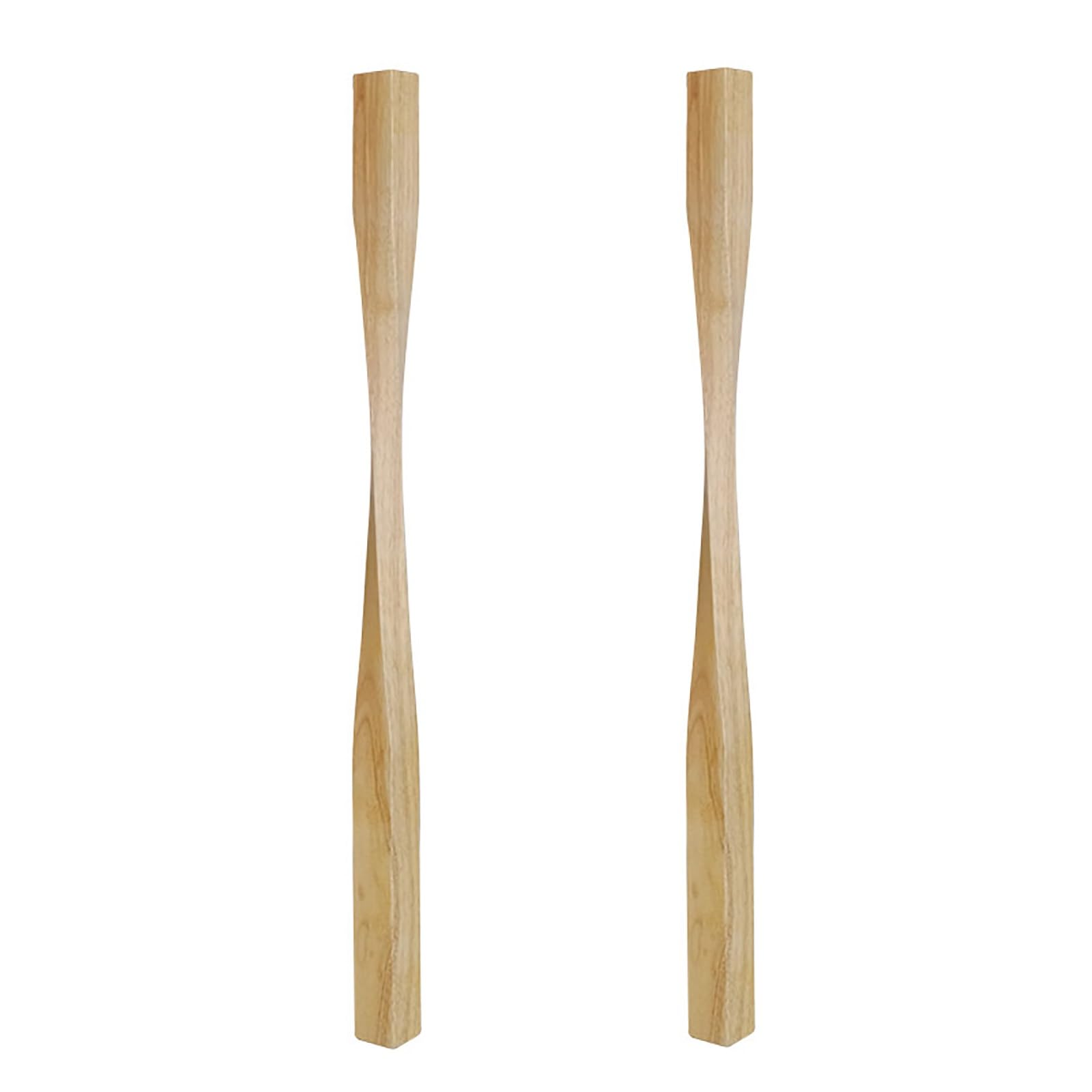 Attic Balusters for Interior Staircase, Solid Wooden Twist Stair Spindles