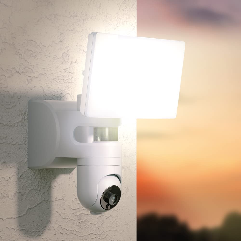 KOZII Xanlite - Kprcam2000 - Smart Living - Projektor Smart Wall - Kamera z czujnikiem ruchu 2200 - Zimna biel lumenów - Nowoczesna technologia