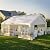GARTOO 20' x 20' Canopy Party Tent & Carport - Heavy Duty Outdoor Wedding Gazebo with 4 Sand Bags, Event Shelter Canopy for Outdoor Event, Wedding, Birthday Party