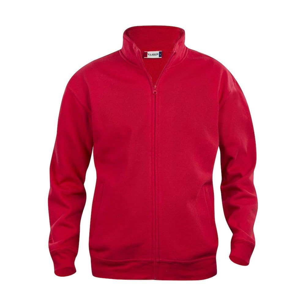 CliQue Mens Full Zip Jacket (M) (Red)