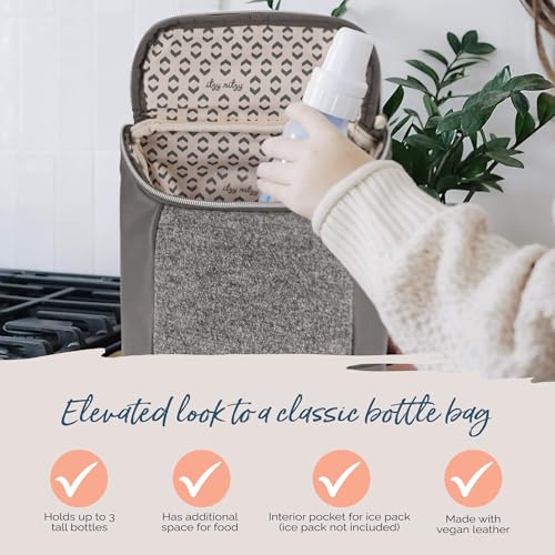 image for Itzy Ritzy Insulated Bottle Bag – Keeps Bottles Warm or Cool - Holds