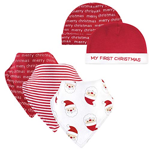 Image of Hudson Baby Unisex Baby Bandana Bibs and Headbands