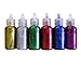 Water soluble glitter glue