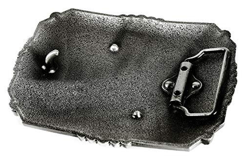 Image of Moranse Cross Cowboy Kneeling Prayer Horse Zinc Alloy Belt Buckles