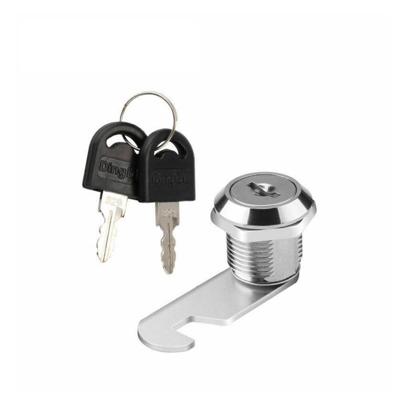 Kjbdqqh 25Mm Cam Lock Security Lock 16/20/25/30Mm Cabinet Locks Filing Post Mailbox Drawer Cupboard Locker Furniture With 2 Key For Cupboard(25Mm)