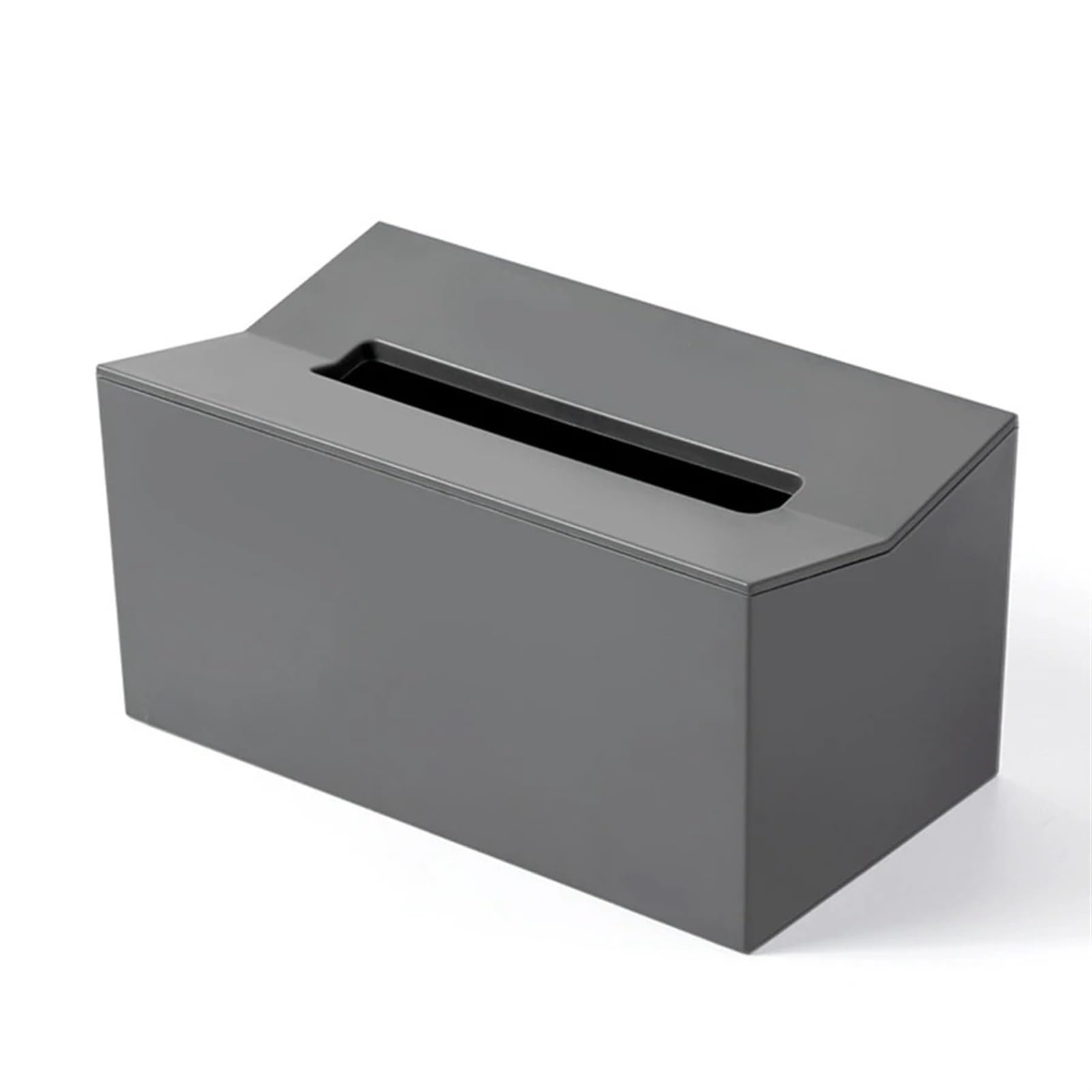 Kitchen Tissue Box Cover Napkin Holder For Paper Towels Box For Napkins Tissue Dispenser Wall Mounted Container For Wipes grey