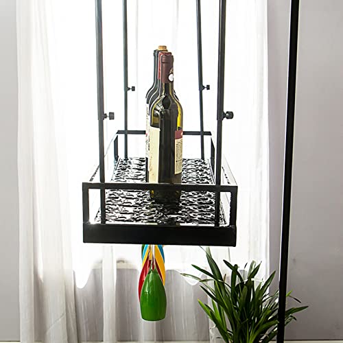 Support à verres à vin suspendu au plafond pour vos soirées de partage - 6