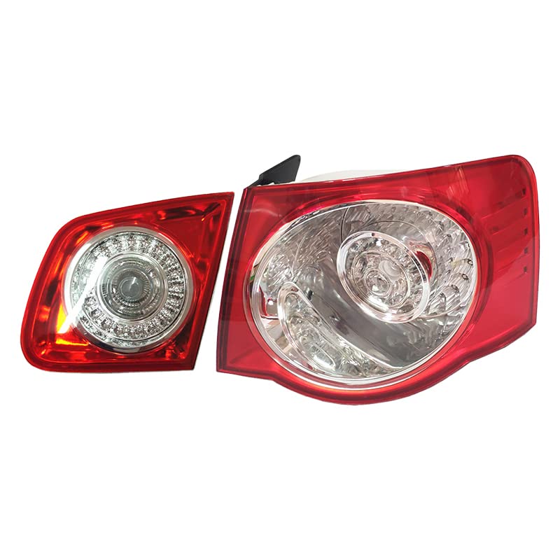 beler 4 Stück Rücklicht 1K5945095J 1K5945096J fit für VW Jetta 5 
