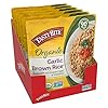 Tasty Bite Organic Brown Rice Garlic, 8.8 Ounce, Pack of 6, Ready to Eat, Microwavable, Gluten-Free Garlicky Rice