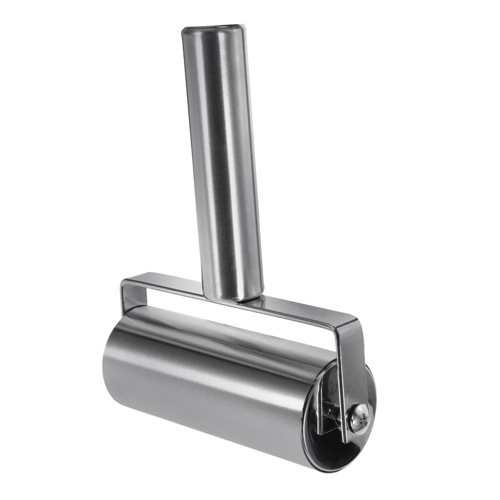 PRETYZOOM Rouleau à Pâtisserie En Acier Inoxydable Argenté