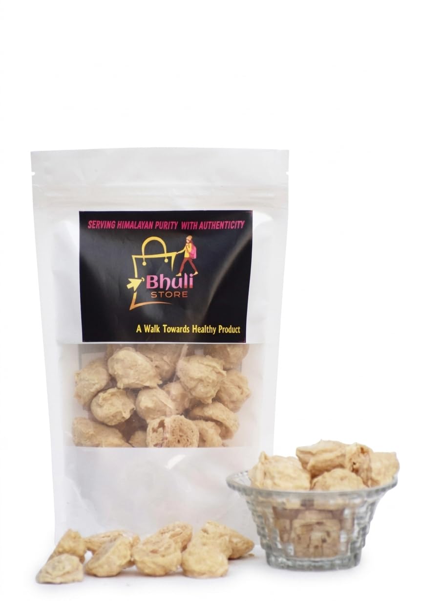 Bhuli Store Handmade Urad Dal Kakri Badi 200g| Authentic Pahadi Kheera/Cucumber Badi | Natural & Sun-Dried | No Additives | Homemade Uttarakhand Special Badi(200g)-image-1